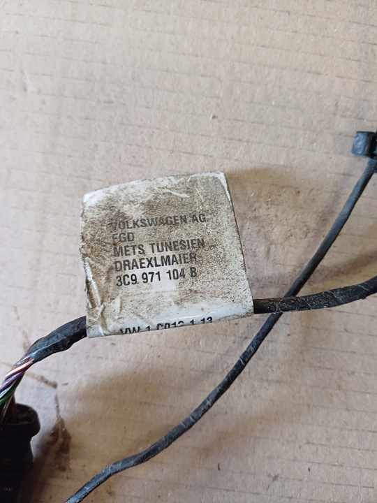 фото №4, Джгут ,датчики pdc vw passat b6 lb9a nr. 3c9971104b