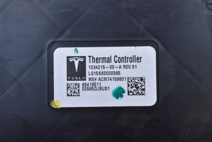 фото №9, Блок управления  модуль ecu thermal controller 1034215-00-a tesla модель s 16-21
