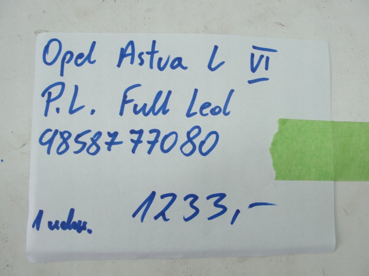 фото №10, Фара передня ліва opel astra l vi повний led 9858777080