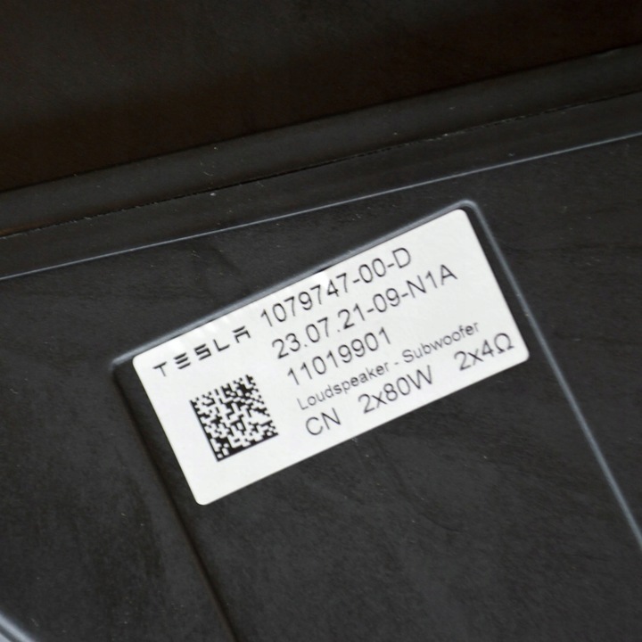 фото №7, Tesla модель 3 2021 динамік низькочастотний