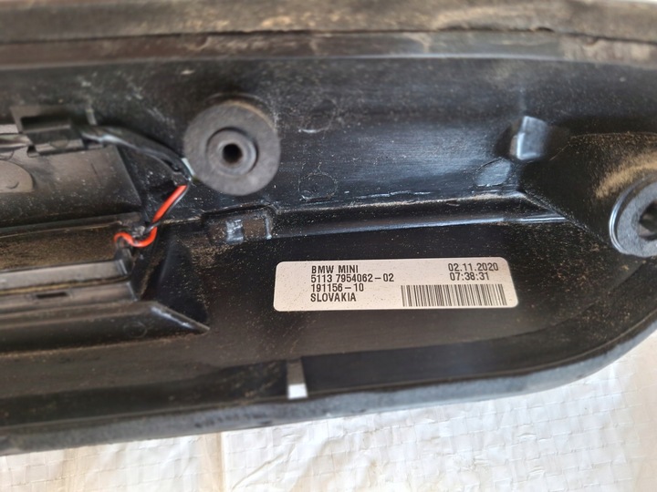 фото №10, Mini cooper f56 f55 накладка планка крышки освещение pod камера 7954062