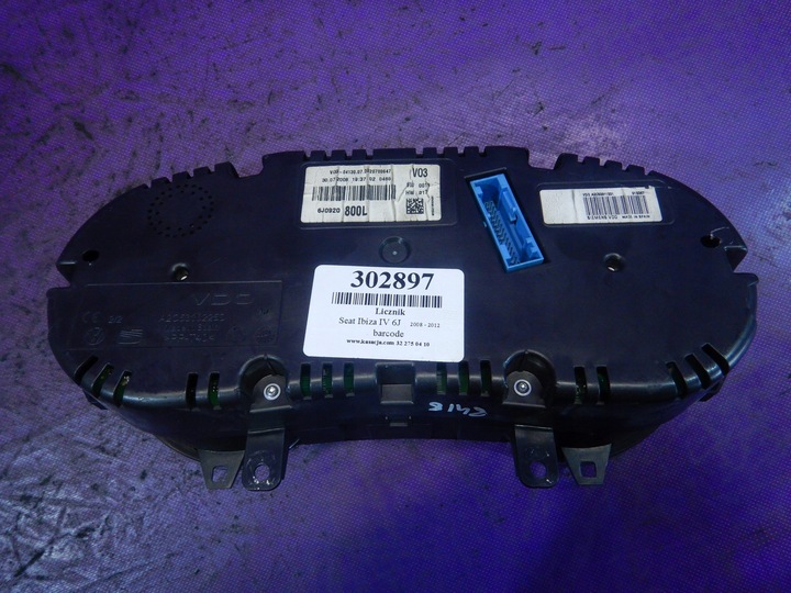 фото №4, Seat ibiza iv 6j 1.4 d спидометр приборы 6j0920800l