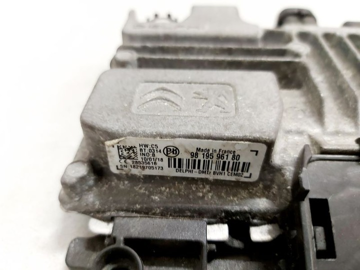 фото №3, Citroen ds3 модуль блок управления старт сплав 9819596180