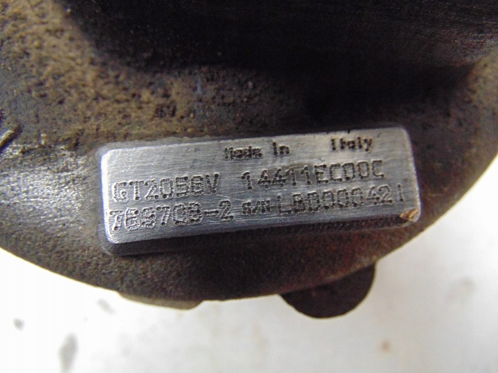 фото №16, Турбонагнетатель nissan pathfinder r51 2.5 dci 14411ec00c