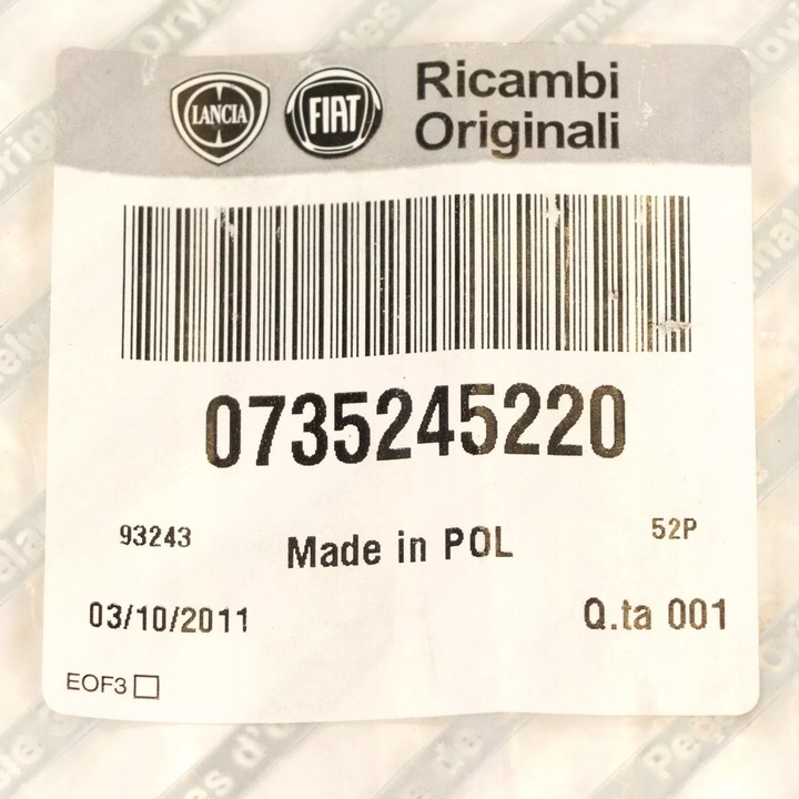 фото №7, 735245220 планка порогова накладка wew.lewa fiat sc