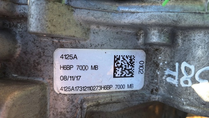 фото №9, Коробка передач коробки передач автомат h6bp-7000-mb ford fiesta mk8 1.0 ecoboost
