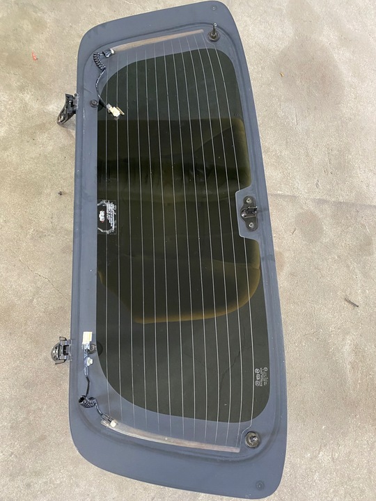 фото №7, Стекло крышки багажника hyundai santa fe i 04r.as3