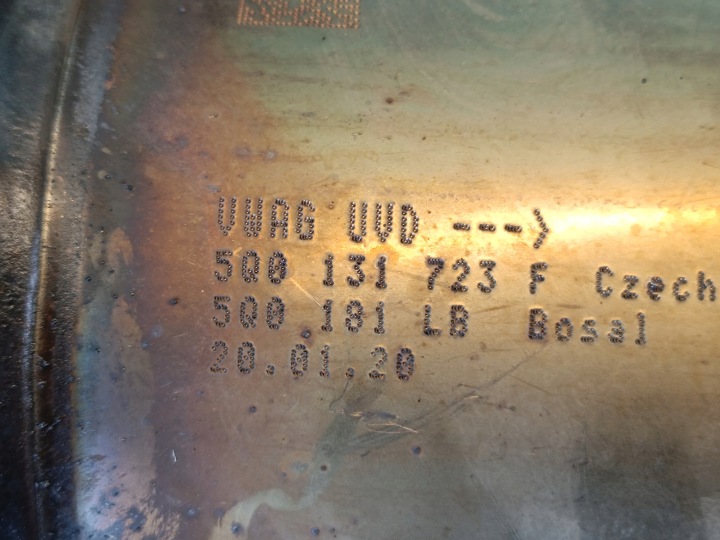 фото №14, Skoda karoq 2020r 1,5 tsi 110kw каталізатор dpf 5q0131723f 5q0131703ba