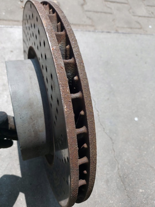 фото №8, Затискачі диски перед porsche 911 991 997351421/422