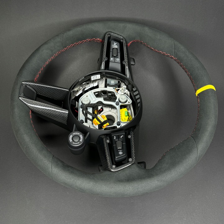 фото №10, Porsche 911 992 macan panamera cayenne кермо карбон race-tex 36cm