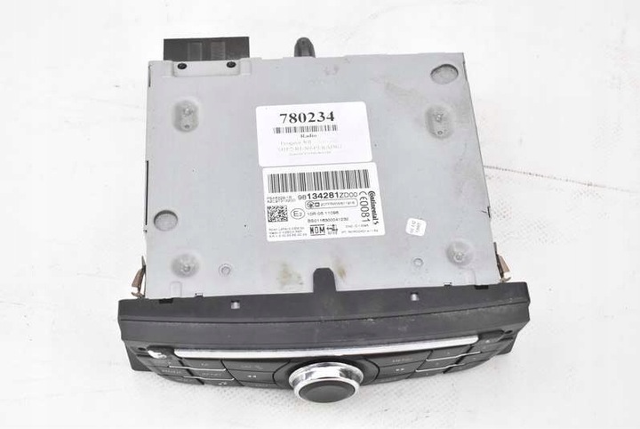 фото №5, Радіо радіопрогравач cd 98134281 peugeot 301 12-17