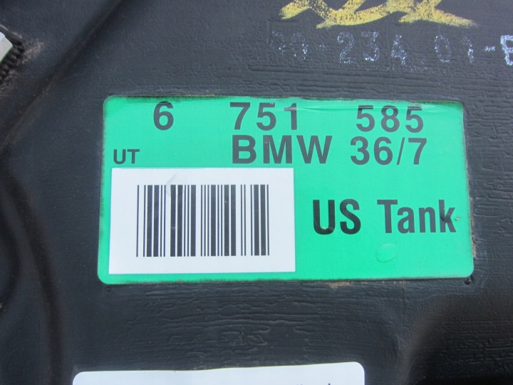 фото №11, Bmw z3 e36 usa m54b30 3.0 бак bak помпа топлива 16116751581 6751581