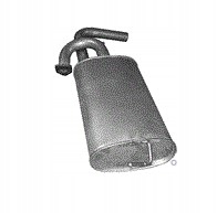 фото №1, Глушитель конечный mitsubishi asx poj.1,8 дизель с прямым впрыском