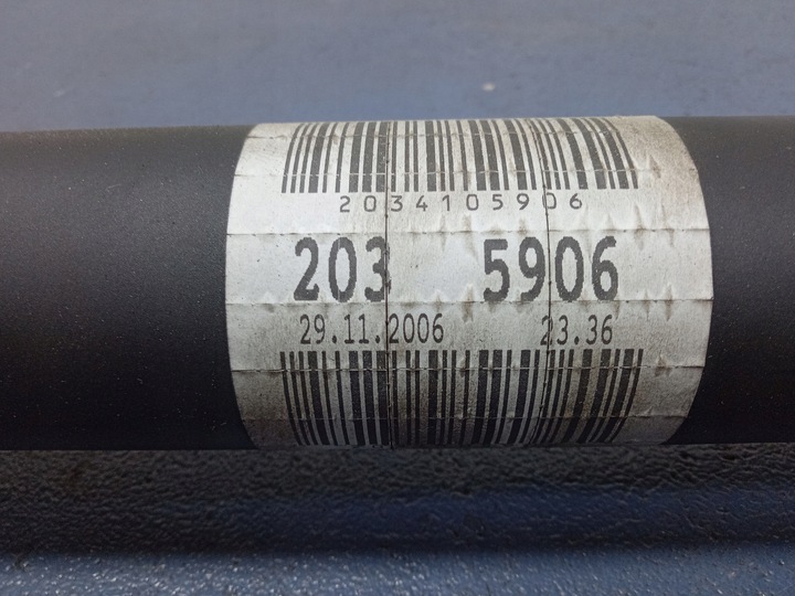фото №4, C класс w203 универсал 2.2 cdi wał приводной 2034105906