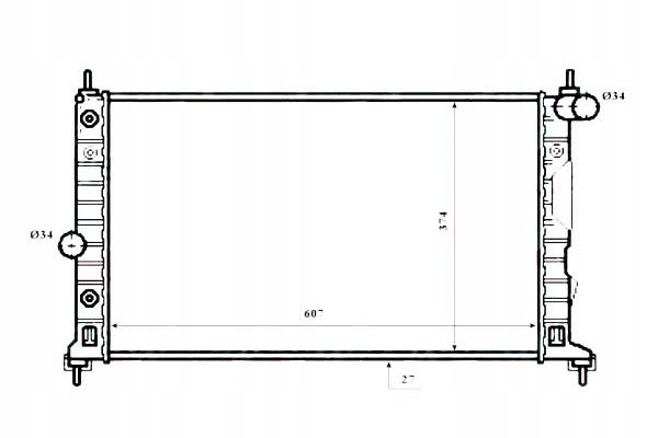 фото №2, Радиаторов saab 9-5 1,9tid 2,2tid 3,0tid 3,0 v6 01-