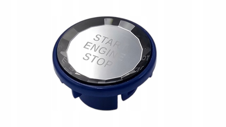 фото №8, Кнопка crystal старт сплав jaguar f-pace xfl xel xf xe синий алмаз