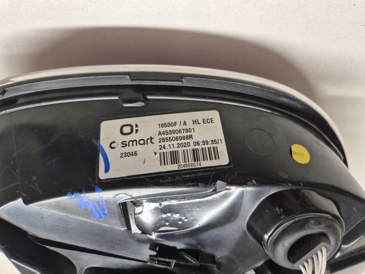 фото №9, Smart eq 453 рестайлинг фара задняя правая led оригинал a4539067801 европа 19-22