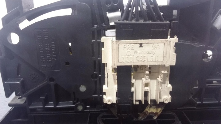 фото №8, Vw transporter t4 перемикач панель кондиціонера i повітропровід 7d0959511