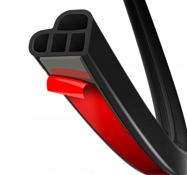 фото №9, Защита краю дверь автомобильных прокладка 25m лента уплотнительная край