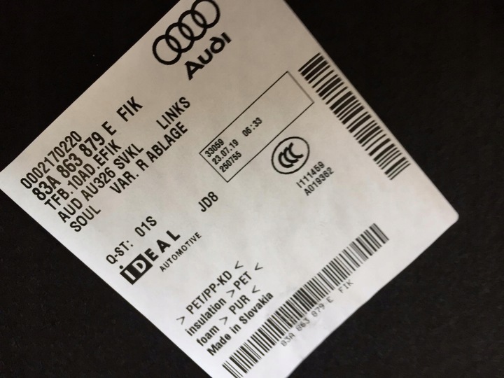 фото №8, Audi q3 боковина багажника левый 83a863879e