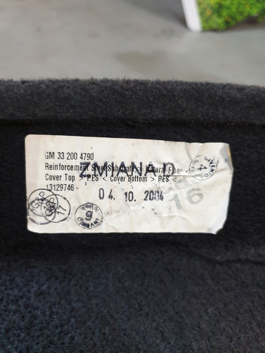 фото №11, Полиця багажника 332004790 opel astra h iii eu hb 5двері