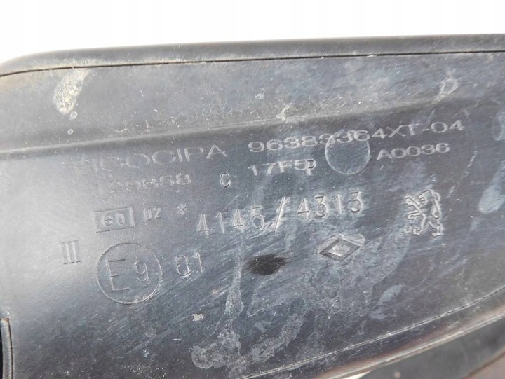 фото №11, Peugeot 307 1.6hdi 2005r зеркало электрический правые