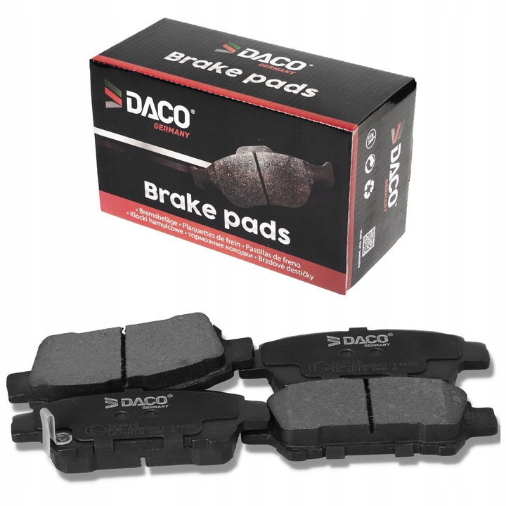 фото №4, Гальмівні колодки гальмівні toyota avensis 01- previa 01- зад