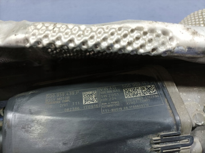 фото №7, Vw tiguan ii трансмісія рейка рульового управління підсилювач eu 5qb423050s