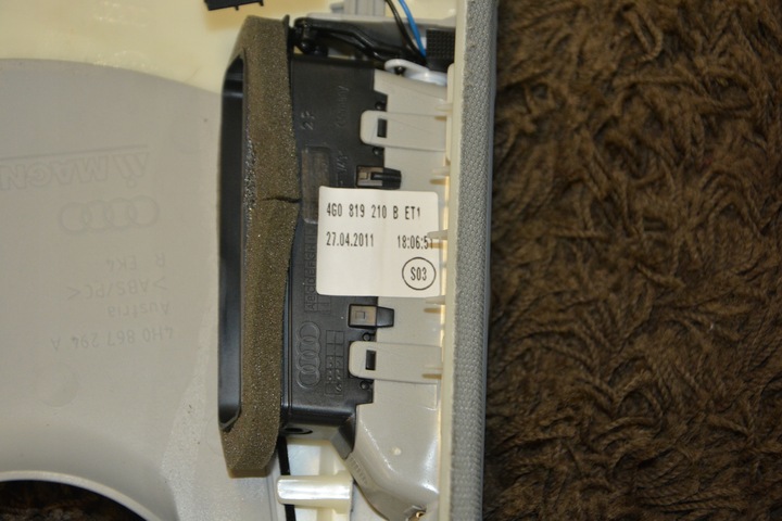 фото №8, Обшивка стойка b audi a8 d4 4h0867239b 4h0867240b