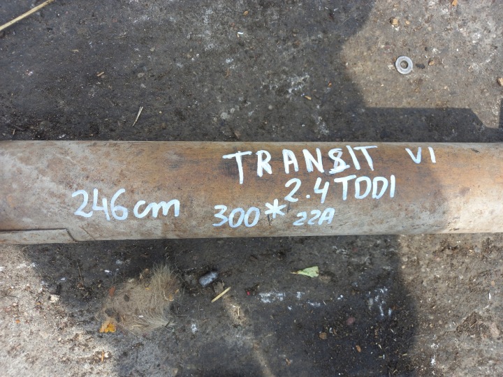 фото №8, Вал приводной 246 cm ford transit vi mk6 2.4 tddi