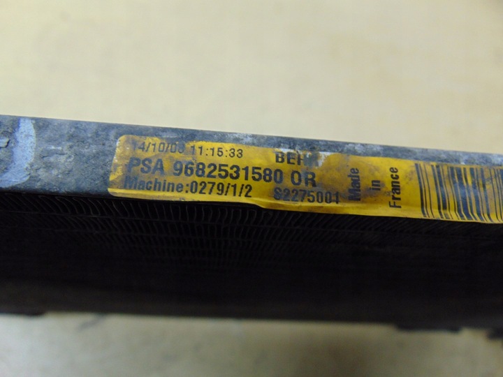 фото №15, Радіаторів кондиціонера berlingo partner iii 2008- 1.6 hdi 9682531580