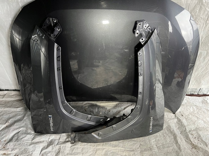 фото №5, Rav4 v гибрид перед бампер капот крыло---