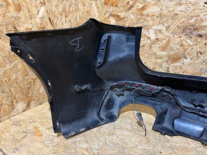 фото №9, Комплектный бампер зад задний bmw x3 g01 lci 21- м-пакет 416 карбон-черный