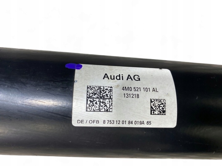 фото №7, Audi q7 4m 2018 wał приводной задний