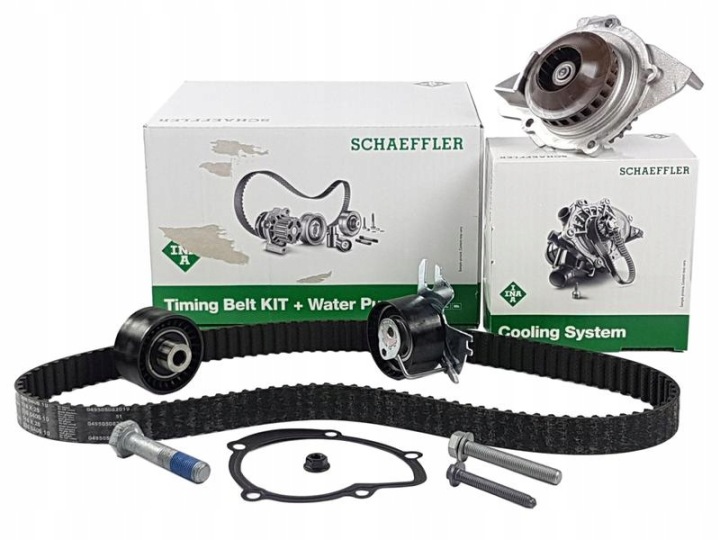 фото №14, Schaeffler ina 530 0558 31 комплект насоса водяной i ремень грм