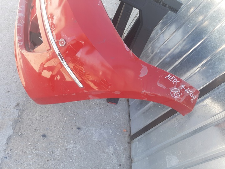 фото №12, Бампер перед mercedes a-klasa w169 рестайлінг 2008-2012 колір 589 хромовані елементи