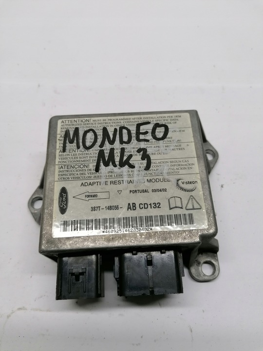 фото №1, Модуль подушка безопасности ford mondeo mk3 3s7t-14b056-ab