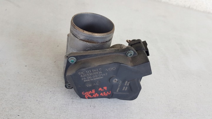 фото №1, Дроссельная заслонка vw golf plus 1.4 16v