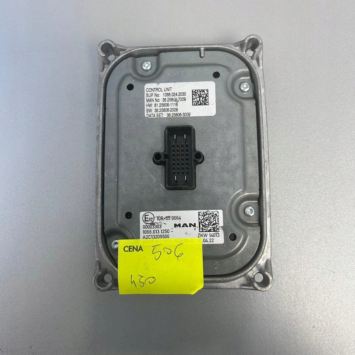 фото №1, Преобразователь модуль света man tg3, tgx, tgs