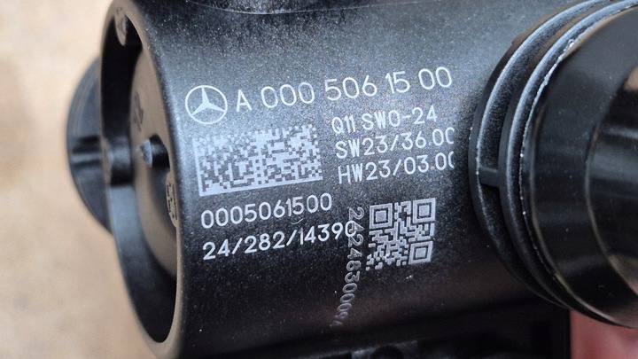 фото №13, Термостат клапан воды mercedes w907 w910 w447 w205 оригинальный номер a0005061500 новый! оригинал