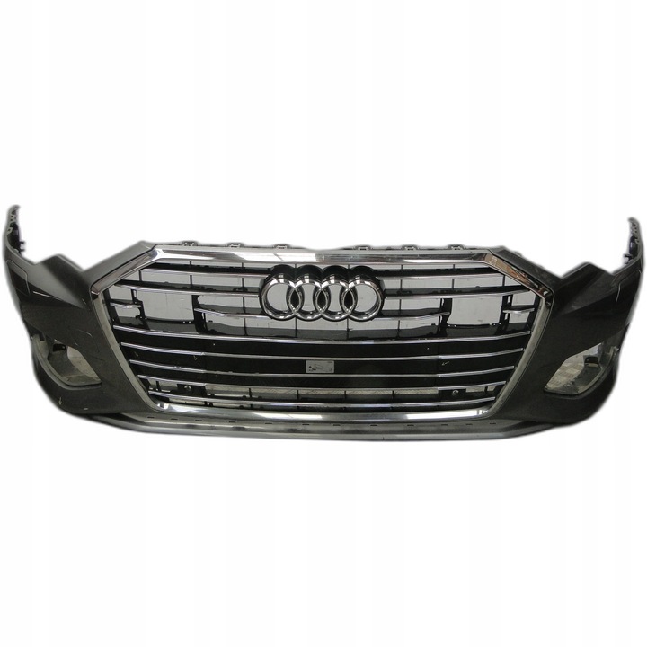 фото №1, Бампер перед audi a6 c8 4k 4k0 4k0807437 4xpdc радар розпилювач злегка пошкоджений