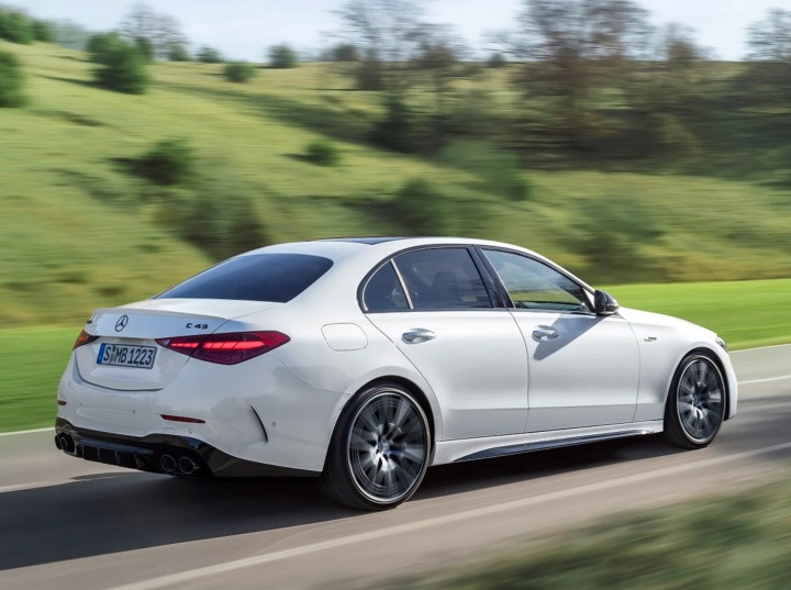 фото №12, Mercedes w206 спойлер c43 спойлер na крышка багажника качество!!
