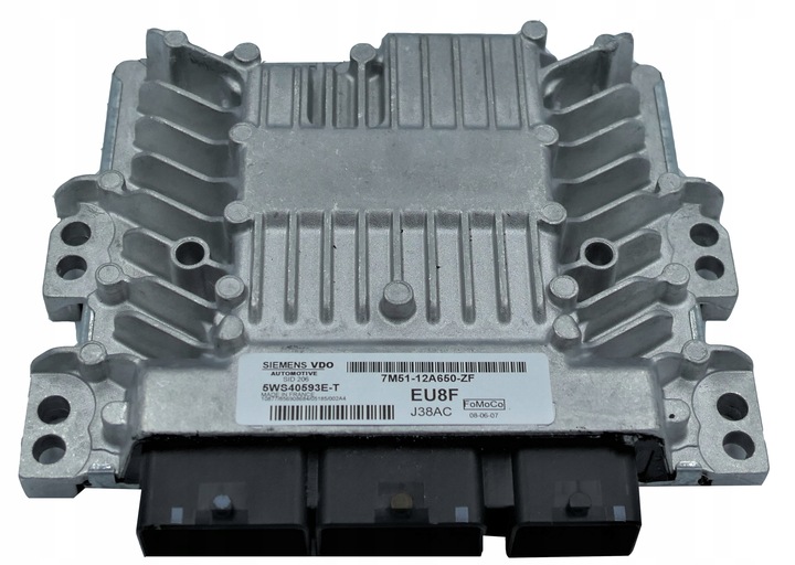 фото №1, Блок керування ford 5ws40593e-t 7m51-12a650-zf eu8f програмування
