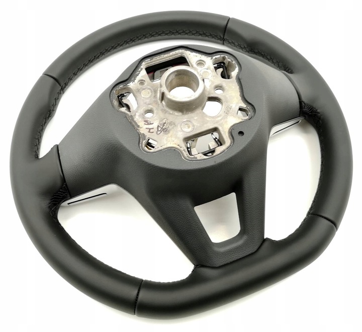 фото №7, Руль многофункциональный чёрная кожа volkswagen golf viii 5h0419089ek