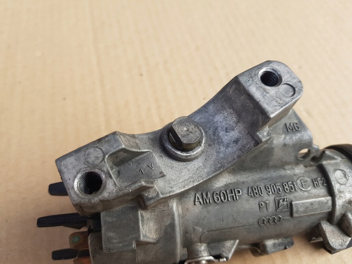 фото №8, Замок запалювання + ключ audi a4 b6 / a6 c5 / a3 8l / tt 8n 4b0905851f перевірена