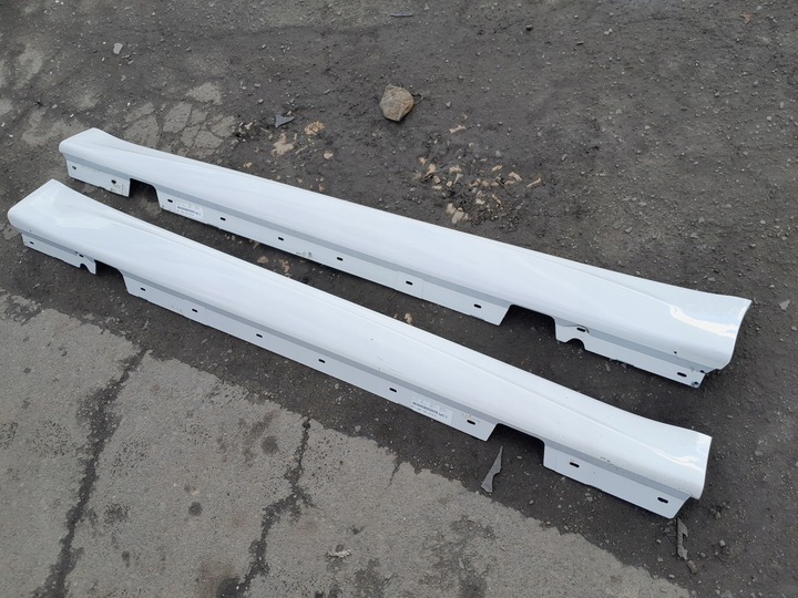 фото №1, Bmw e90 m3 sedan поріг накладка порогова альпійський білий