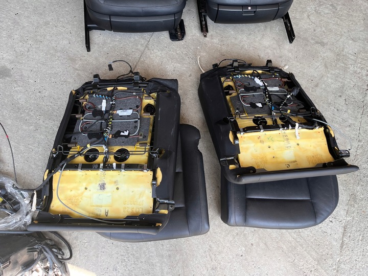 фото №7, Mercedes s-clas w221 сидіння диван шкіра монітори