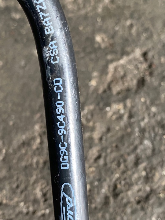 фото №3, 152 ford шланг вакуум трубка dg9c-9c490cd