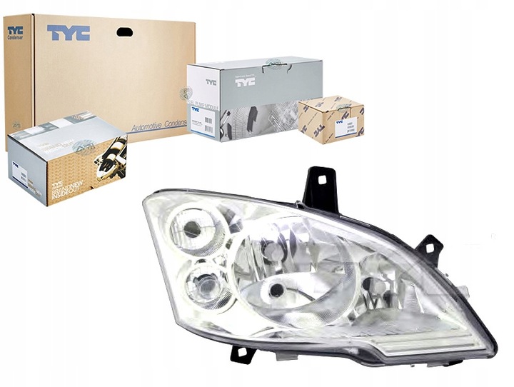 фото №1, Tyc фара p h7, електричний, з двигуном, kol