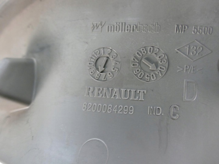 фото №8, Renault scenic ii корпус кришки багажника захист